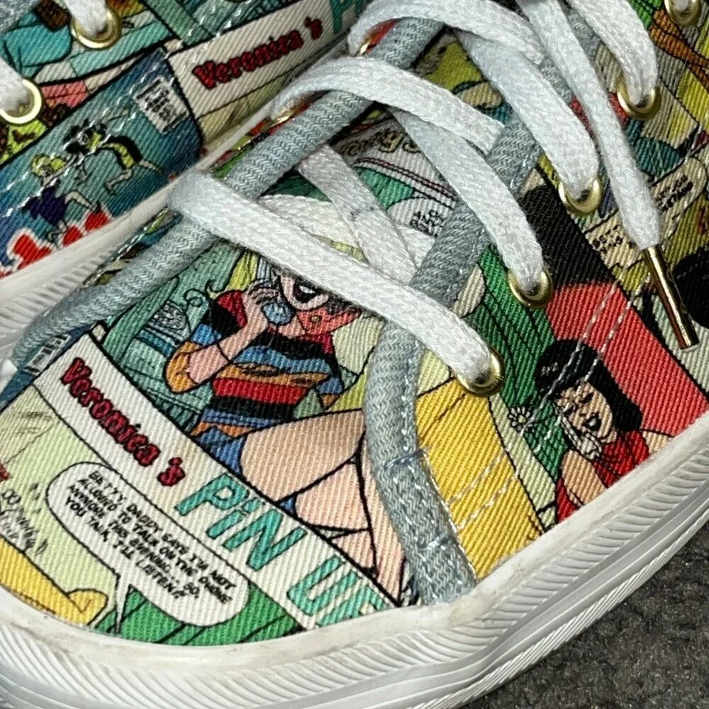 BETTY and VERONICA X KEDS LIMITED. KICKSTART SNEAKERS RIVERDALE ARCHIE JUGHEAD 9